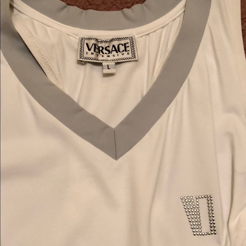 Versace sleeveless sport dress.